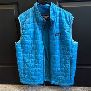 Patagonia Bright Blue Quilted Vest